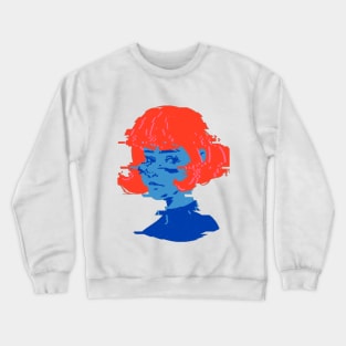 Annie the Red Bob Girl Crewneck Sweatshirt